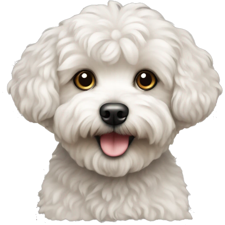 Maltipoo dog emoji