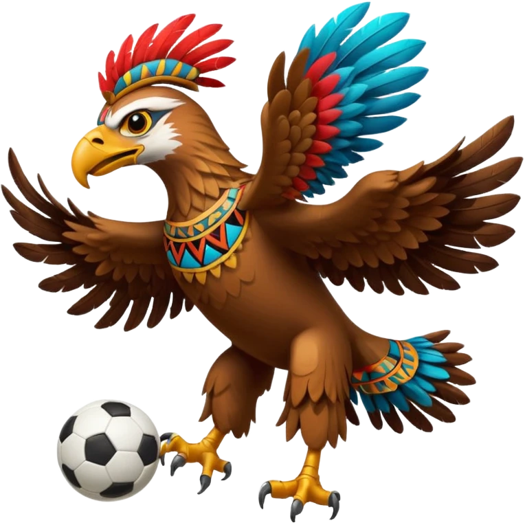 aguila azteca çque juega futbol emoji