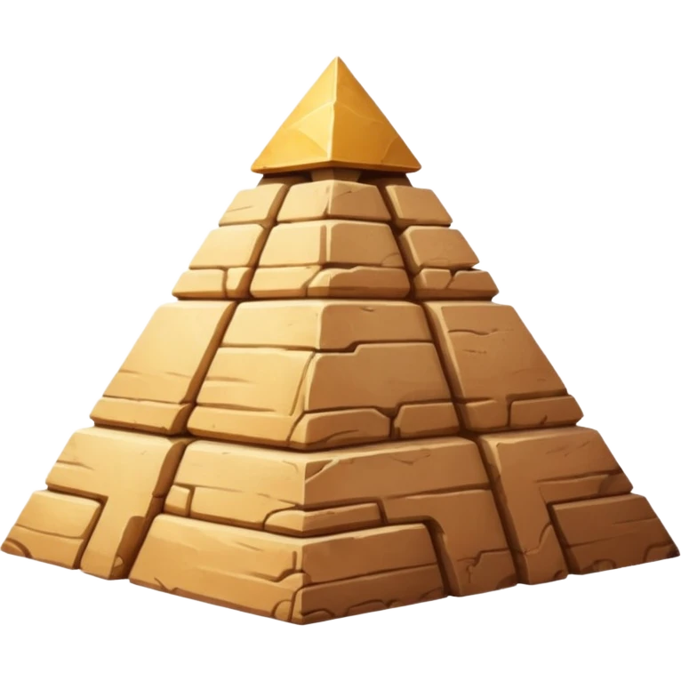 do a pyramide like egypte pyramide  emoji
