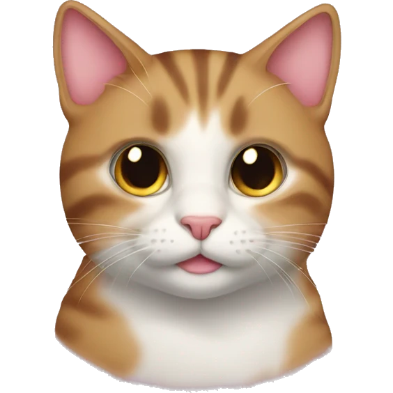 Cat deeply in love  emoji