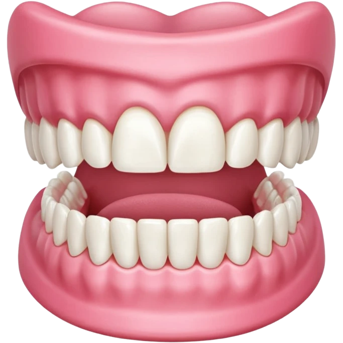 prótesis dental completa emoji