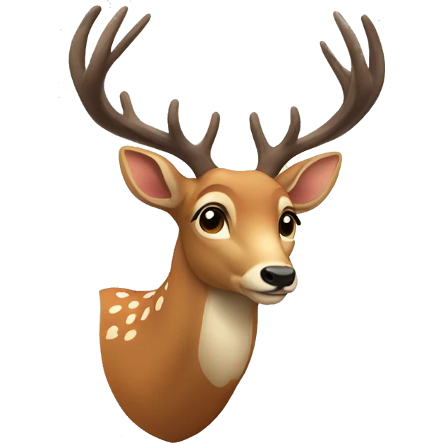 Deer emoji