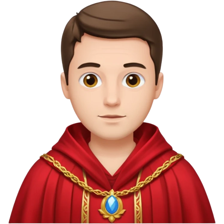 red royal man emoji