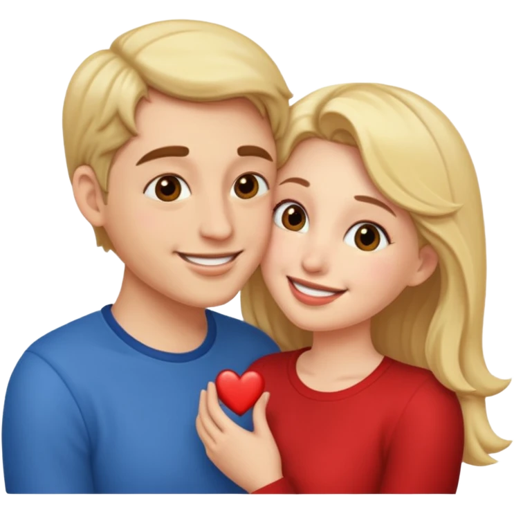 Kissing bf  emoji