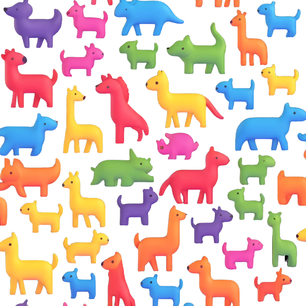 Rainbow Animals emoji