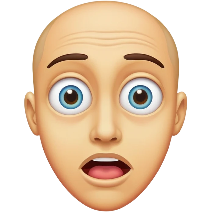 Person tripping out emoji