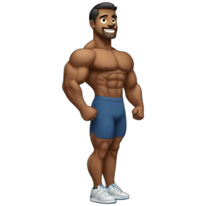 bodybuilder emoji