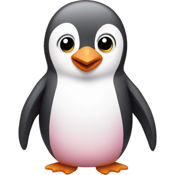 pink penguin  emoji