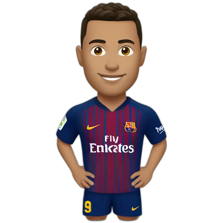 Cristian Ronaldo fait une retourne que emoji