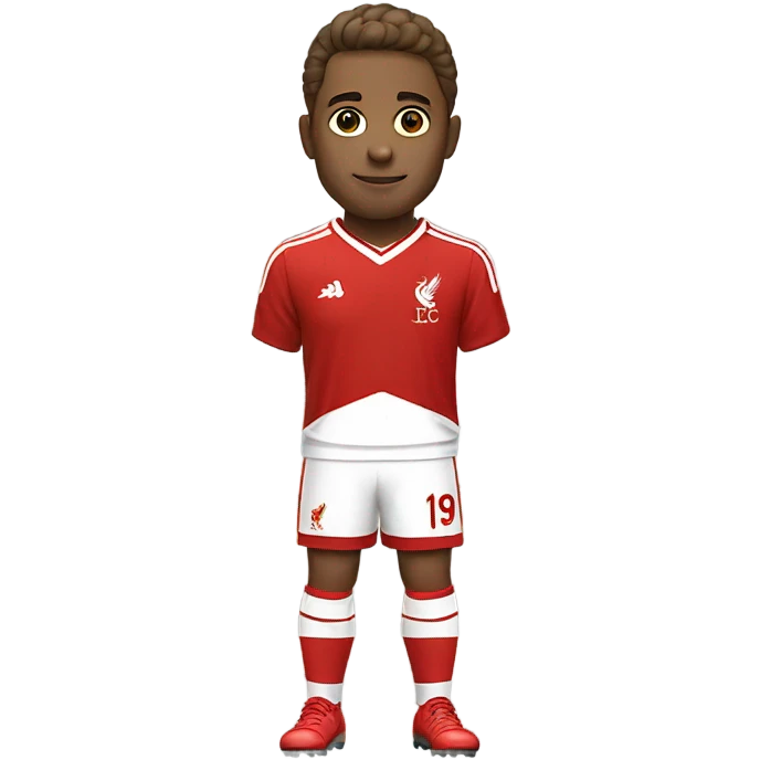Liverpool footballer emoji