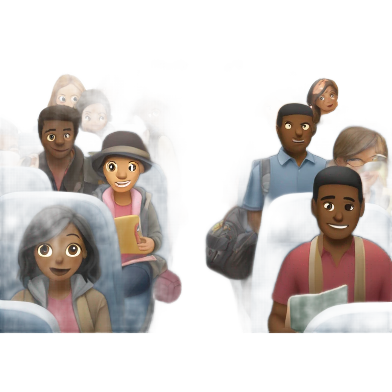 Bus ride  emoji