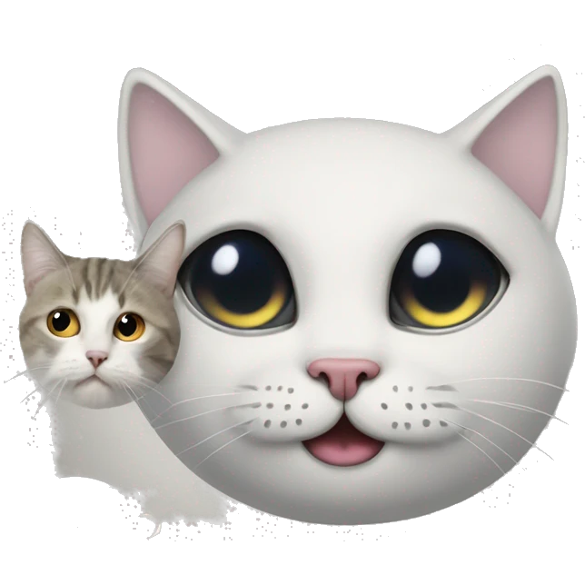 moon and cat combined emoji
