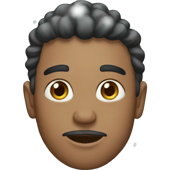 Snowing emoji