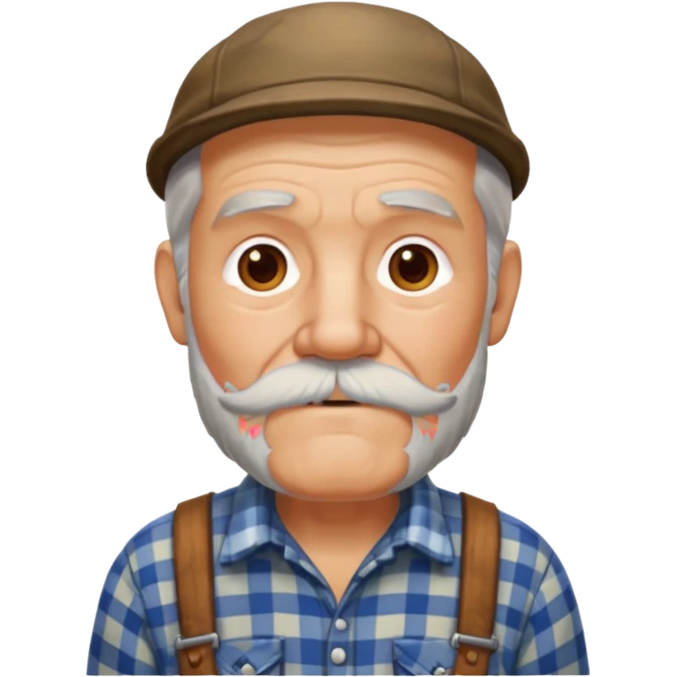 lumberjack grandpa emoji