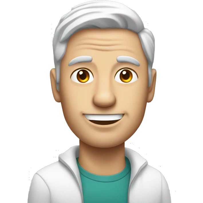Man with jaguar head with Calcium Carbonate Powder emoji