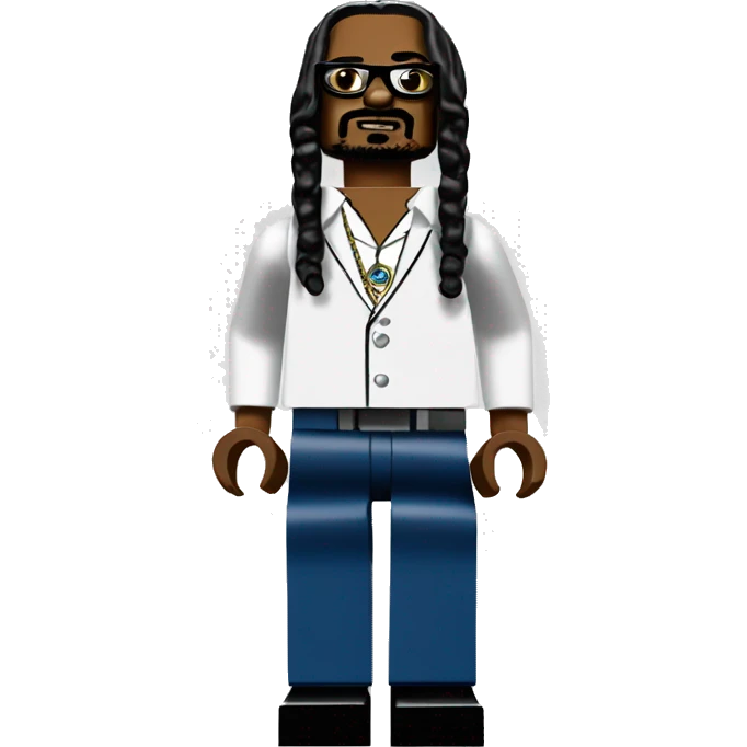 SNOOP DOGG lego full body emoji