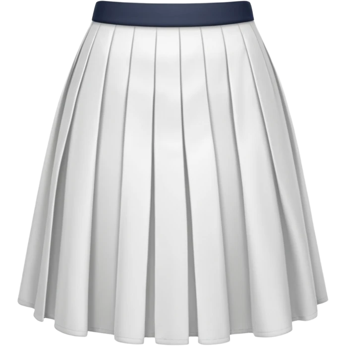 white skirt emoji