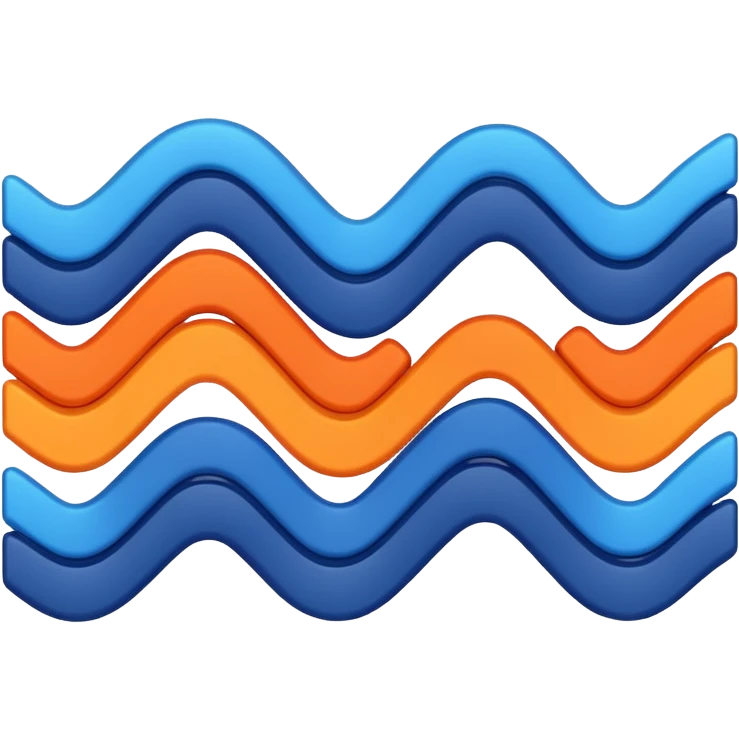sine and cosine wave emoji