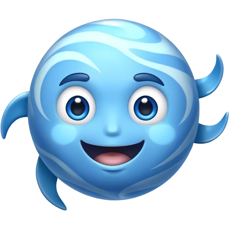Planet Neptune emoji