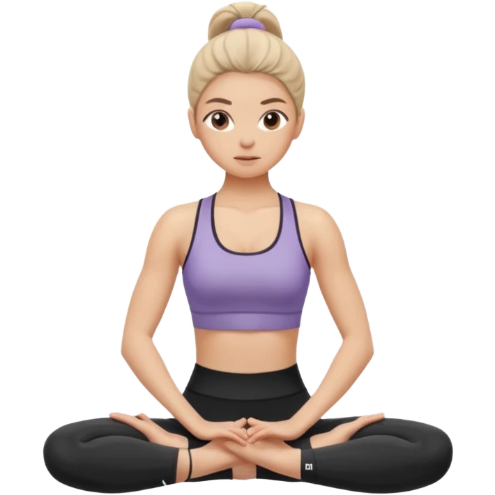 pilates girl emoji