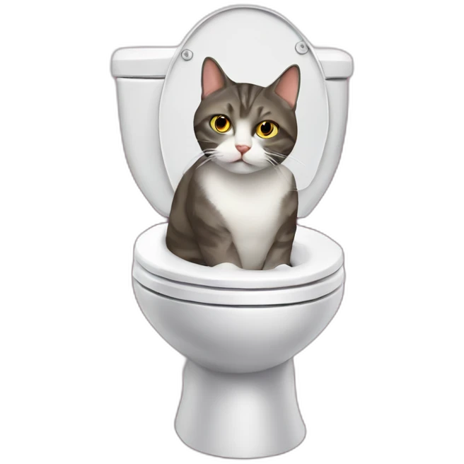 cat-in-toilet emoji