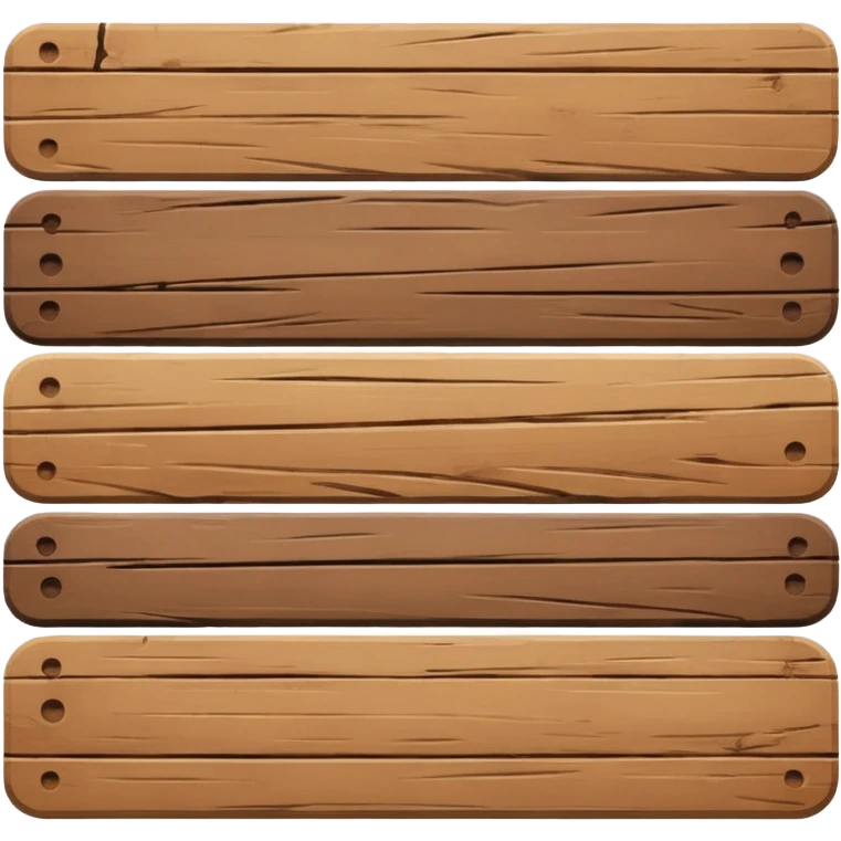 1 wooden plank emoji
