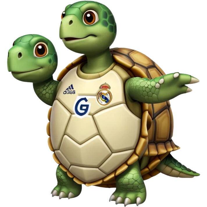 Turtle Real Madrid emoji