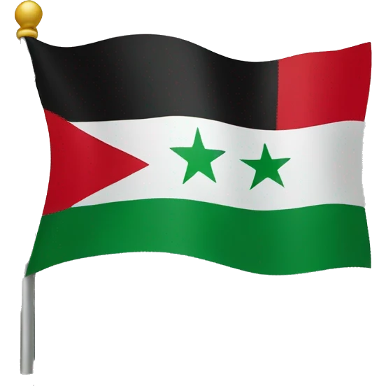 Syria independence flag emoji