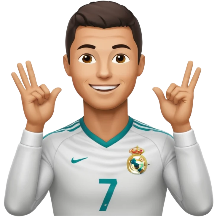 Cristiano Ronaldo Siuuuu emoji