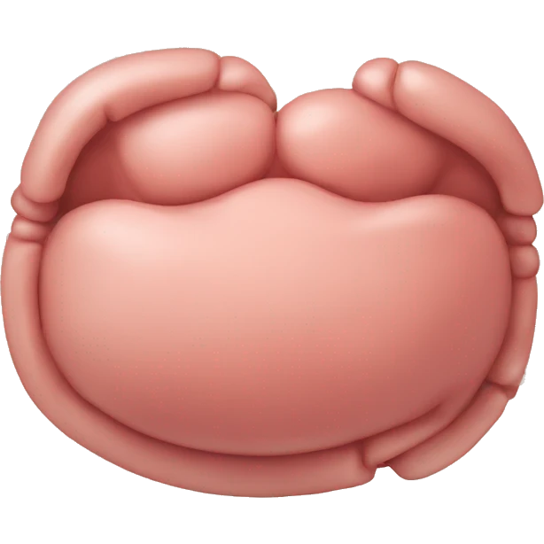 stomach hurts emoji