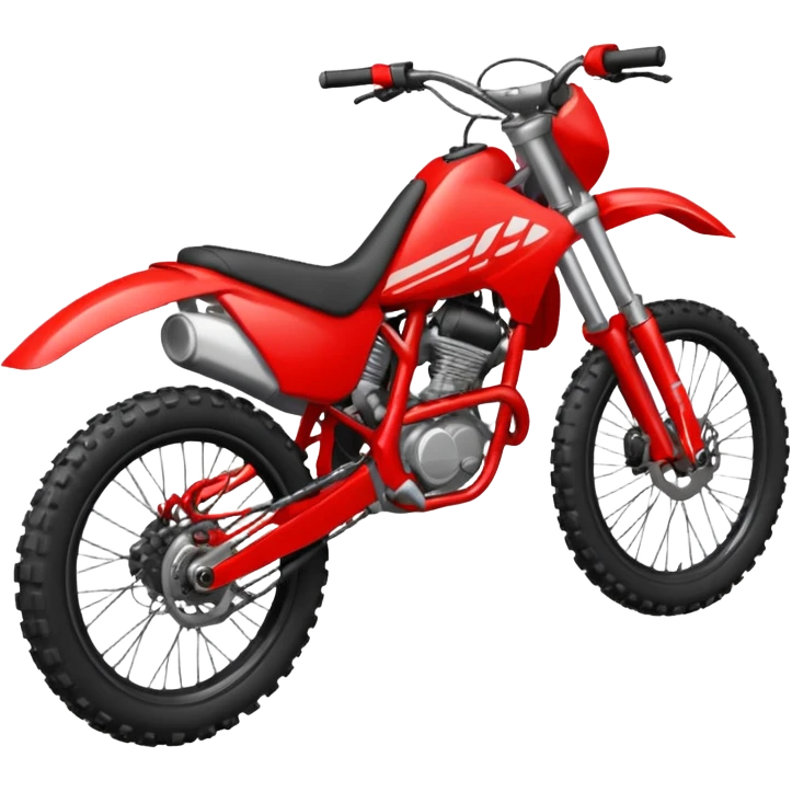 red enduro bike emoji