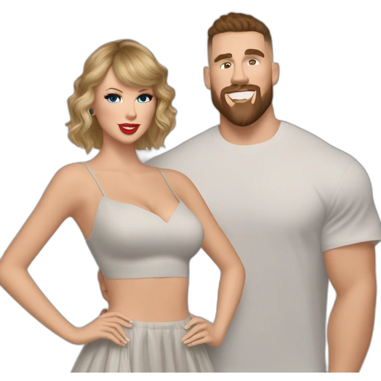 taylor swift and travis kelce emoji