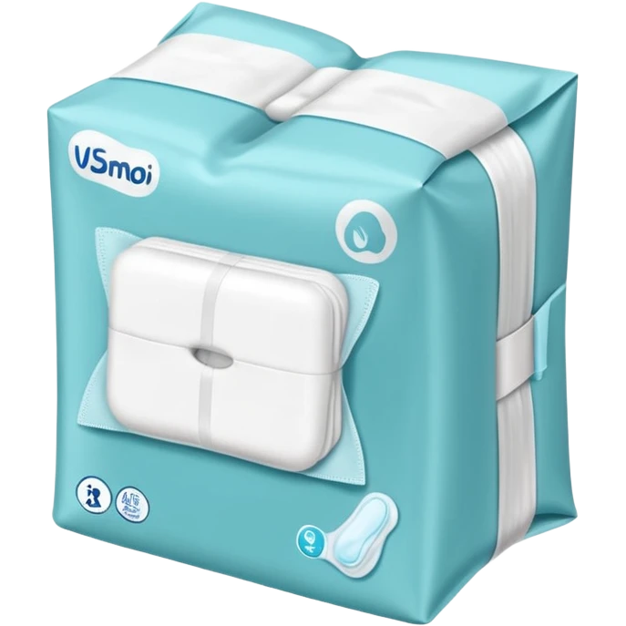 Pack of sanitary pads  emoji