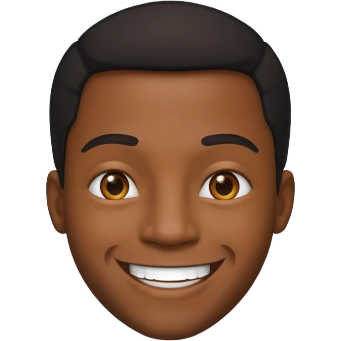 Black guy emoji