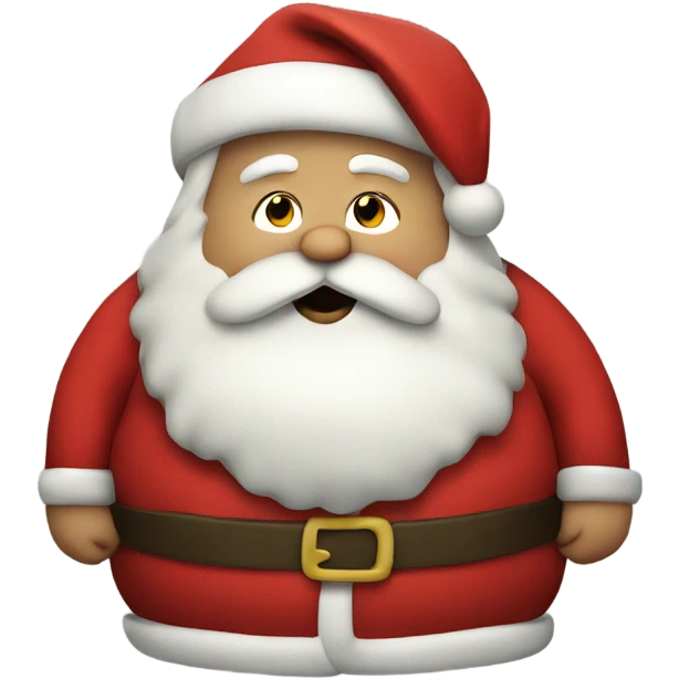 fat santa emoji