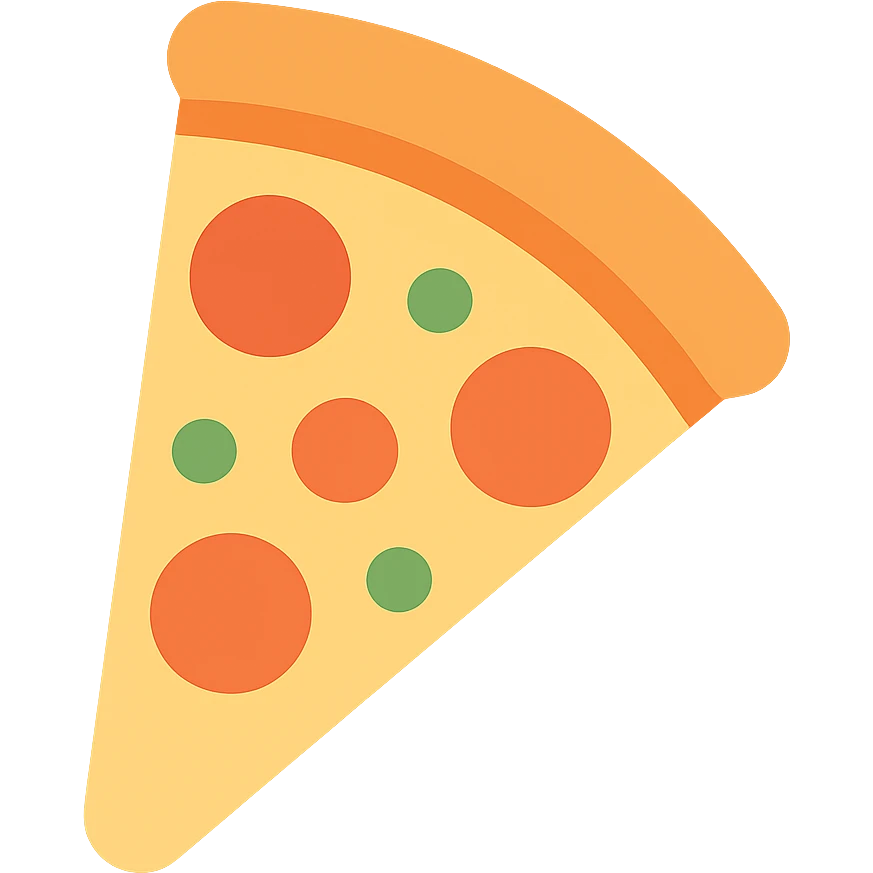 slice of pizza emoji