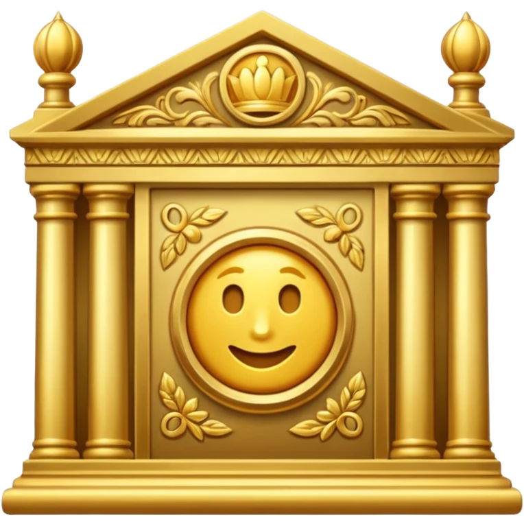 bank color gold emoji