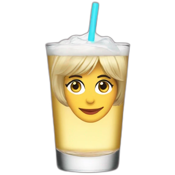 Brigitte macron drink vodka emoji