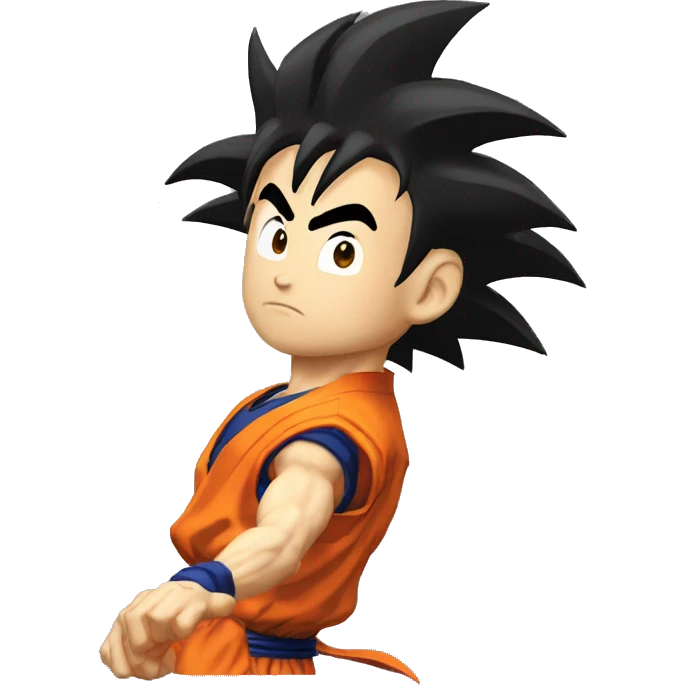 Sangoku dans dragon Ball z emoji