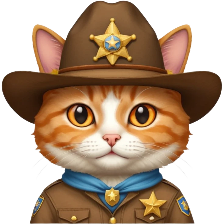 یه گربه که عکس کلاه روی سرش عکس یه سک emoji