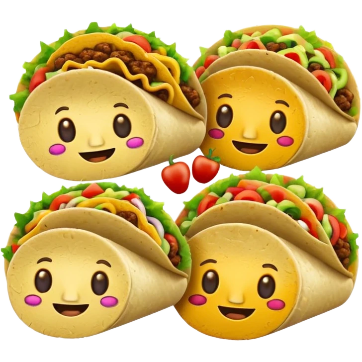 Happy Taco family emoji