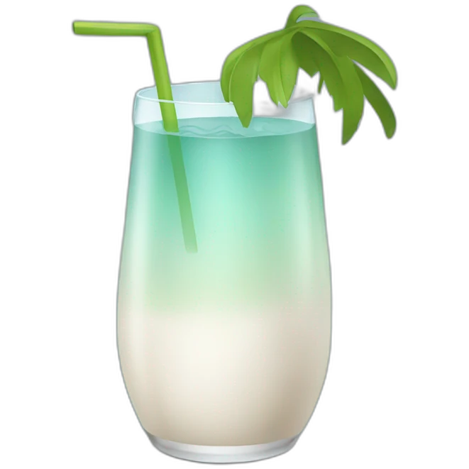 Coconut water emoji