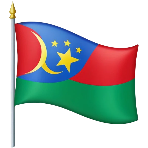 Create the flag of Dagestan for instagram story emoji