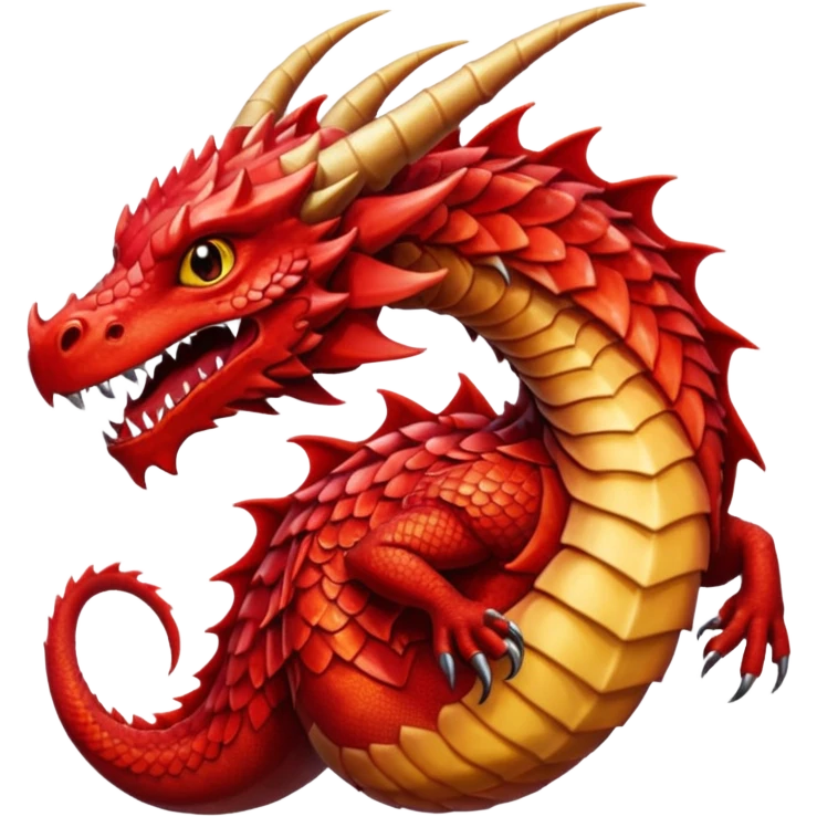 Red dragon emoji