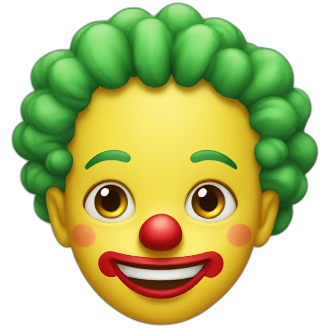 child clown emoji