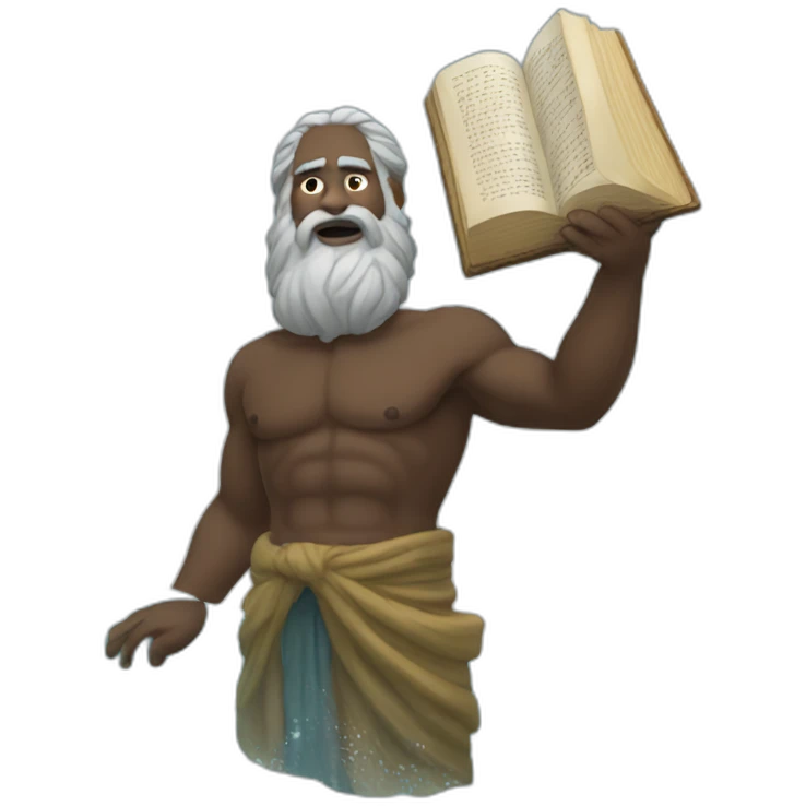 moses splitting the read sea] emoji