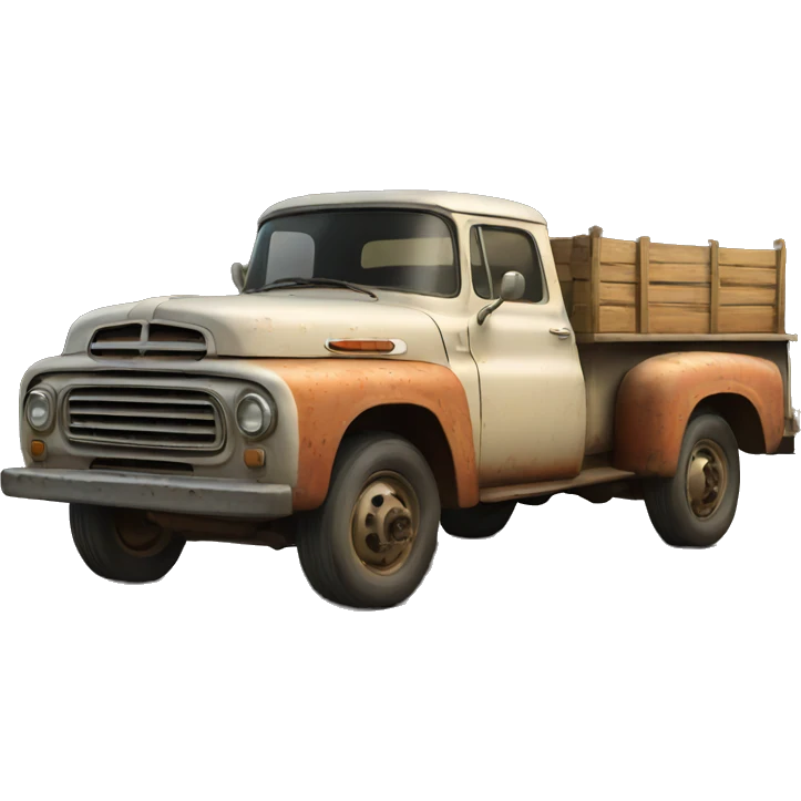 Old truck emoji