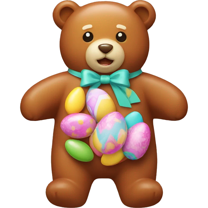 easter gummie bear emoji