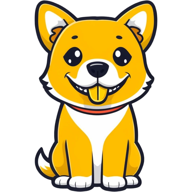 dog with gold teeth emoji