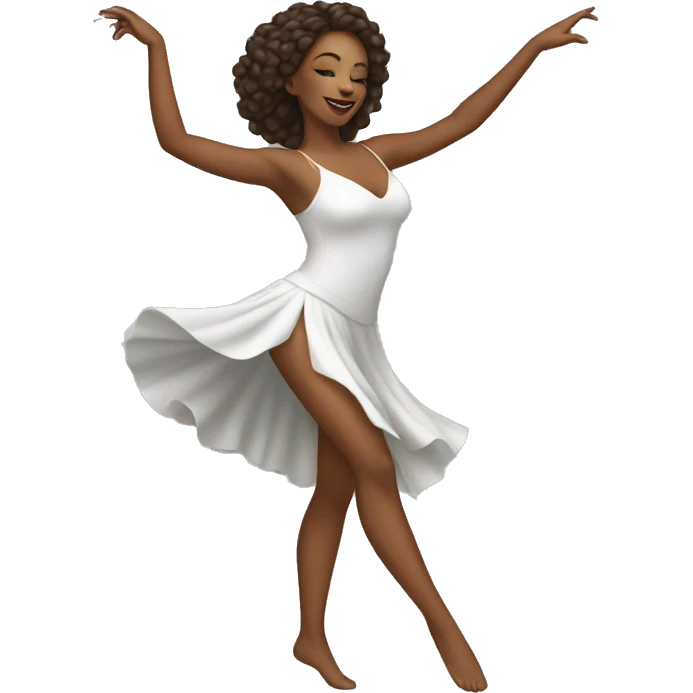 beautiful woman dancing emoji